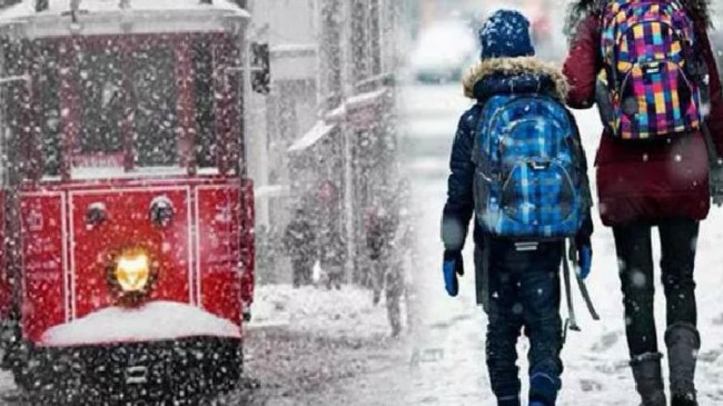 İstanbul’da kar tedbiri… Eğitime ‘kar’ molası