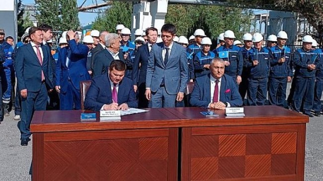 Aksa Enerji, Kazakistan’daki yeni yatırım için düzenlenen resmî törene katıldı