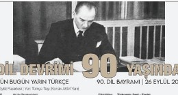 İzmir’de 90. Dil Bayramı Kutlanacak