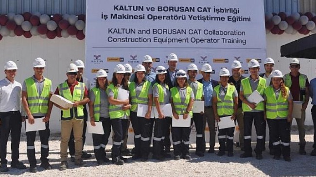 Kaltun Maden ve Borusan Cat Kadın İş Makinesi Operatörü İstihdamı İçin Güçlerini Birleştirdi