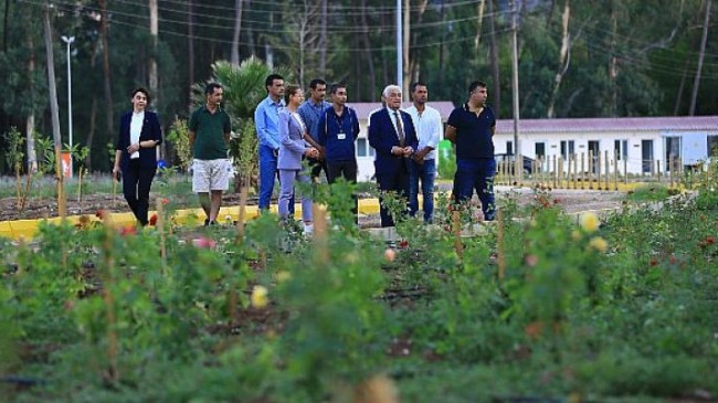 Muğla Büyükşehir Belediye Başkanı Dr. Osman Gürün Tıbbi Bitkiler Koleksiyon Bahçesi’ni İnceledi
