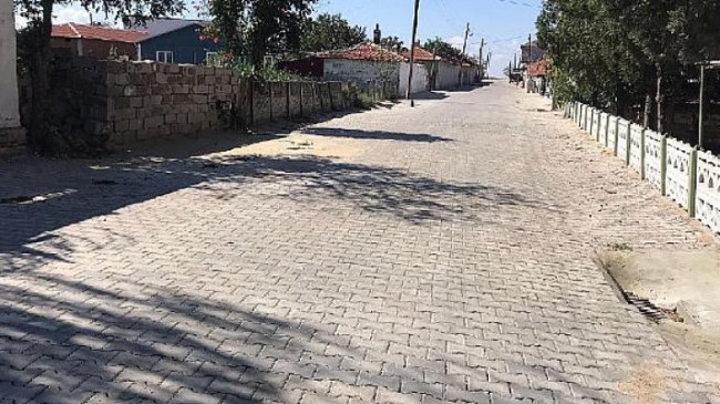 Saray Belediyesi 2 mahallede Yol Çalışmasını Tamamlandı