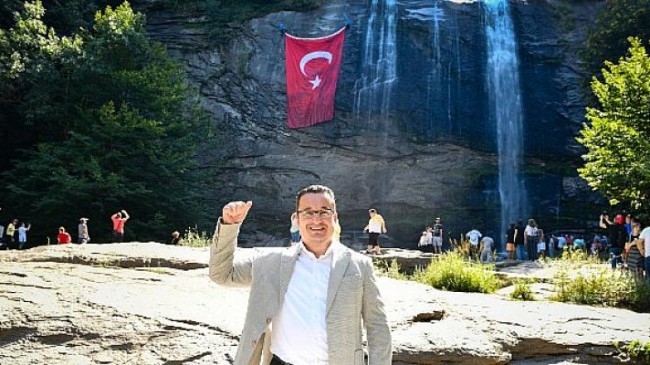 Suuçyu’ya 100.Yılında 100 M2 Türk Bayrağı