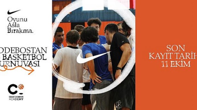 Nike ve Cedi Osman Academy’den 3X3 Basketbol Turvunası