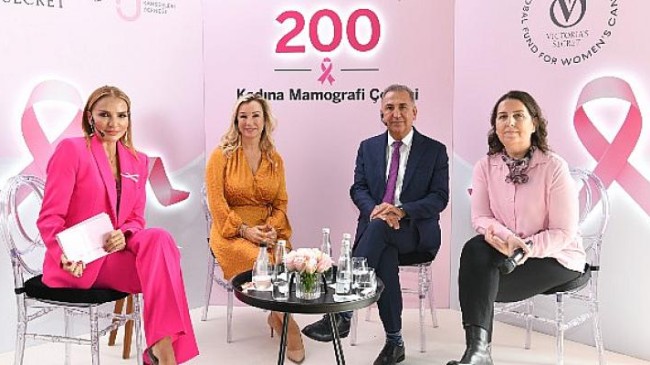 Victoria’s Secret Türkiye ve Pembe İzler Kasın Kanserleri Derneği’nden 200 Kadına Ücretsiz Mamografi Desteği