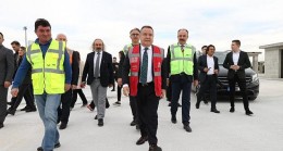 Antalya Büyükşehir Belediye Başkanı Muhittin Böcek Akdeniz Üniversitesi Katlı Otopark Projesi’ni inceledi