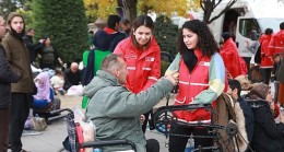 Kızılay Düzce’de deprem sonrası destek çalışmalarını sürdürüyor