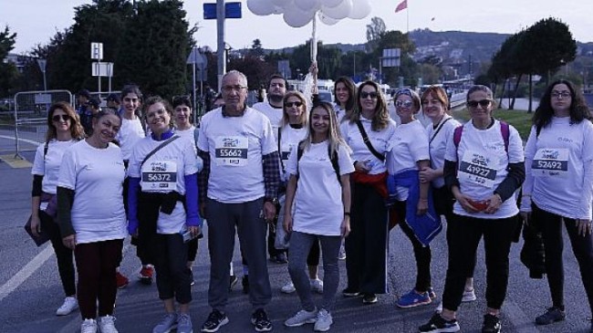 Türkiye Multiple Skleroz Derneği, İstanbul Maratonu’nda hastalar için koştu