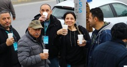 Bağcılar Belediyesi Sürücü adaylarına çorba ikramı