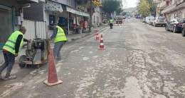 İzmit Akmeşe Menderes Caddesi yenileniyor