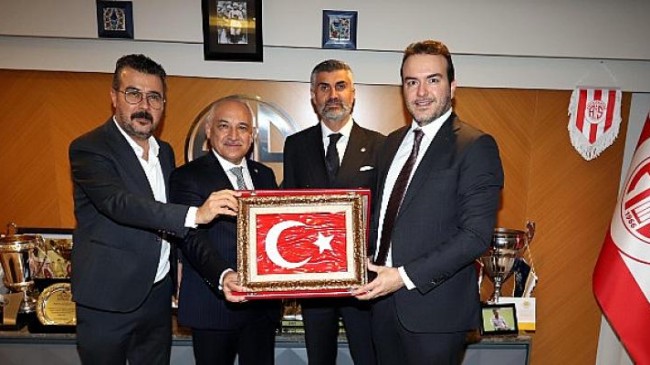 TFF Başkanı Mehmet Büyükekşi’den Antalyaspor’a Ziyaret