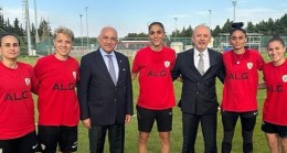 TFF Başkanı Mehmet Büyükekşi'den ALG Spor'a Ziyaret