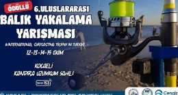 6. Uluslararası Balık Tutma Yarışması Kandıra'da